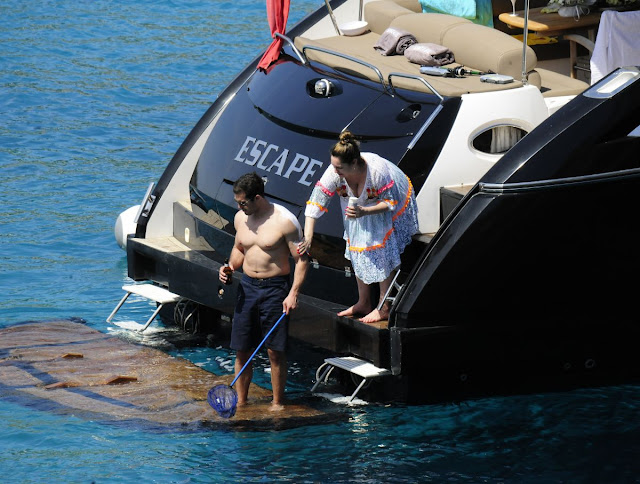 Kelly Brook in Bikini at a Yacht in Mallorca, 05.23.2019