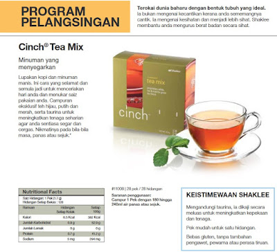 Cinch Tea Shaklee