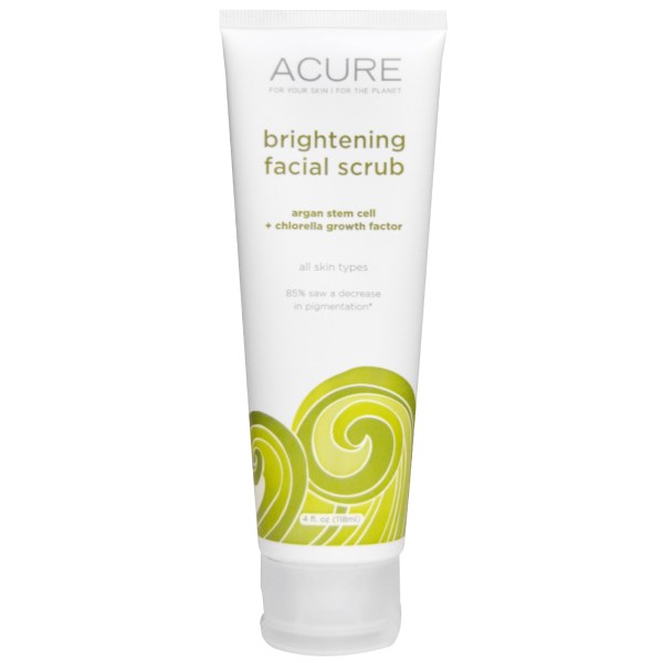 Review Acure Brightening Facial Scrub Review Galore