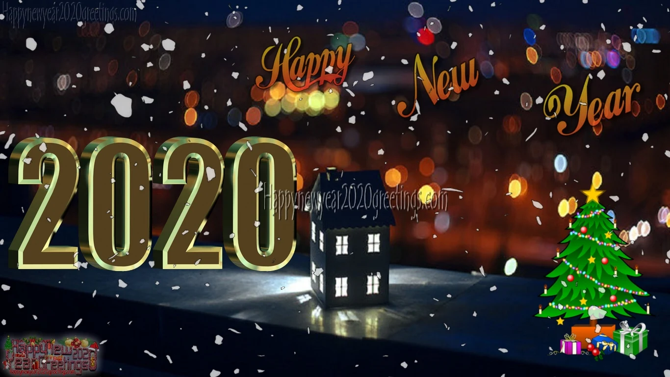Happy New Year 2020 3D Wallpapers Download Free - New Year 