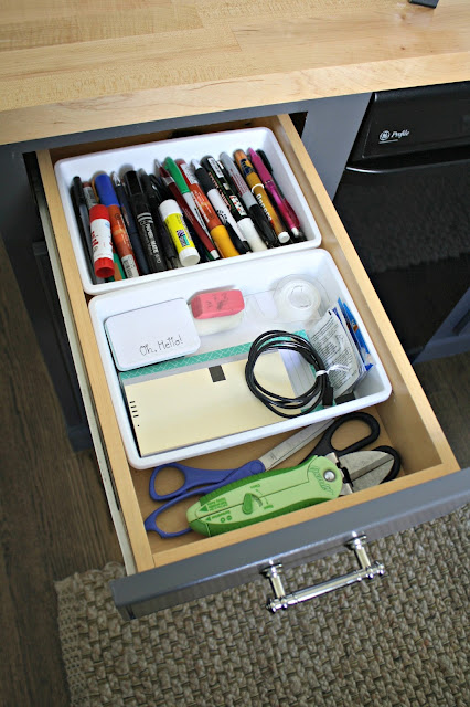 How to organize junk drawer
