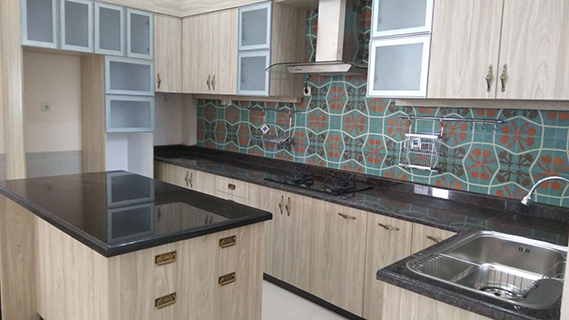 Ideantara Konsultan Jasa Arsitek Desain Interior Dan Table Top Menggunakan Granit Black Gold