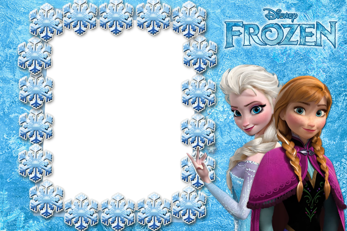 Marcos de Fotos de Frozen y sus Amigos ~ Marcos Gratis ...