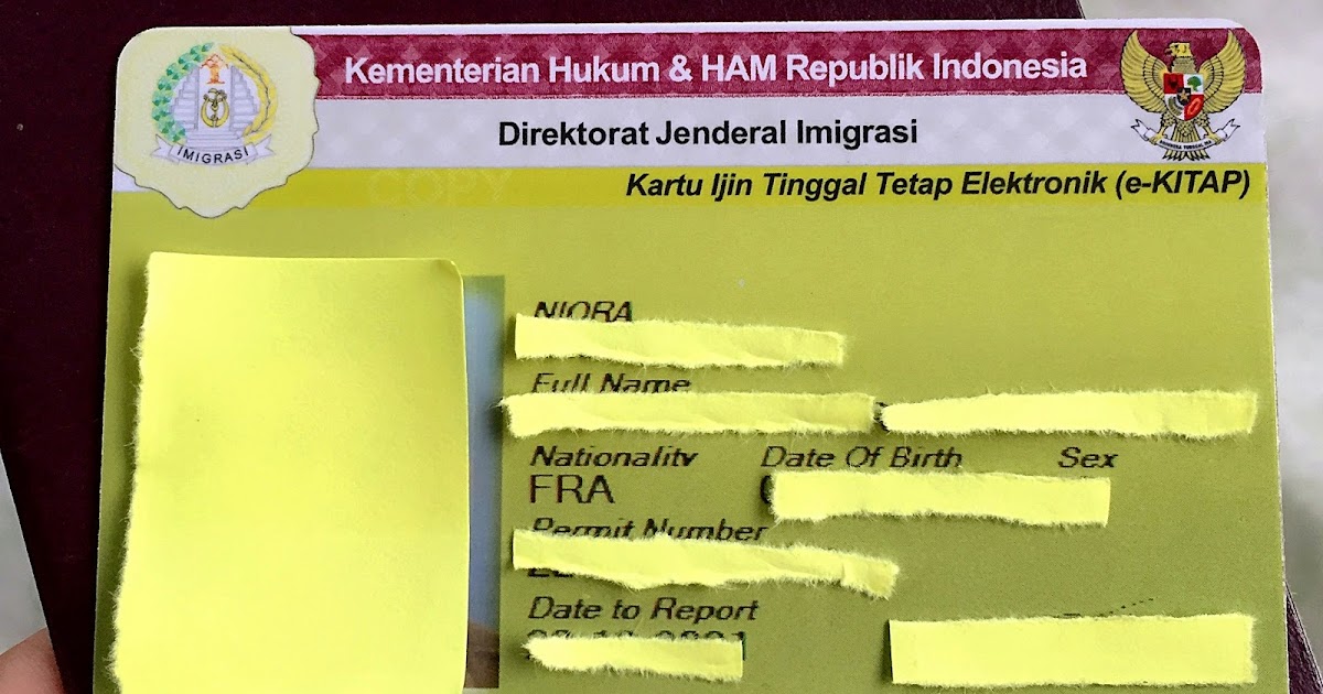 Nomor Kitas Itu Niora Atau Permit Number Seputar Nomor