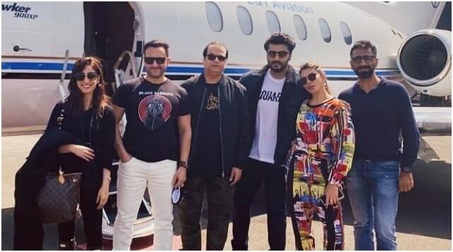 Jacqueline Fernandez With Her Bhoot Police Team Flew To Dalhousie For Shooting.