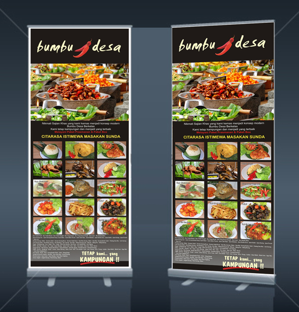  Contoh  Design X Banner  Makanan  VAINIT in DESIGN