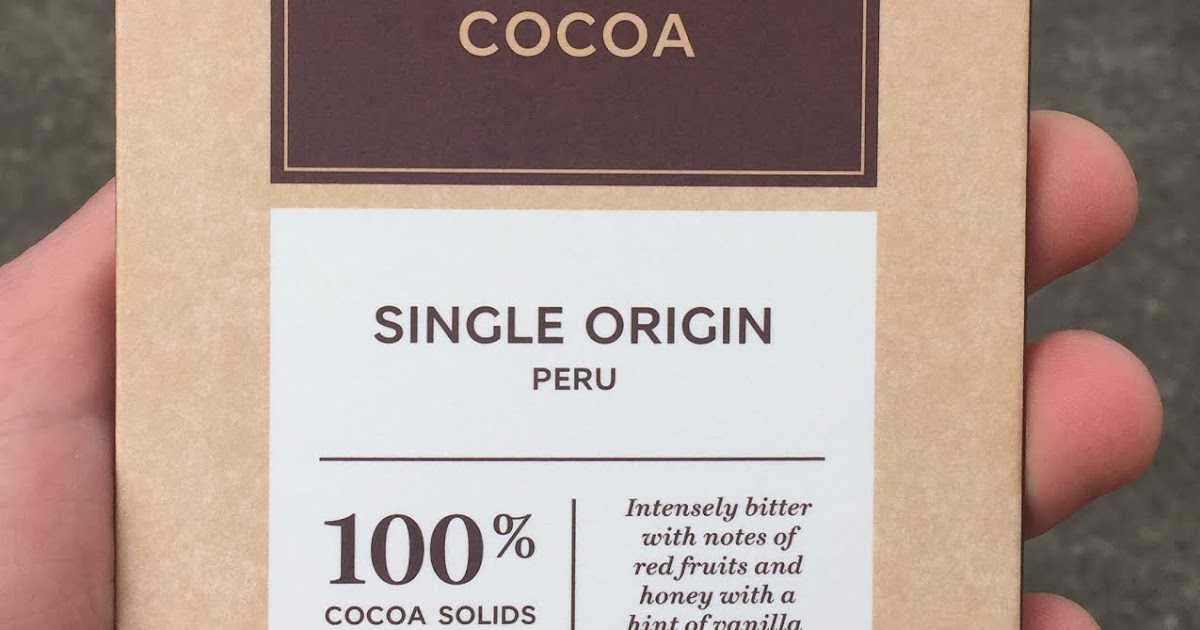 Marks & Spencer Single Origin 100 Cocoa Dark Chocolate
