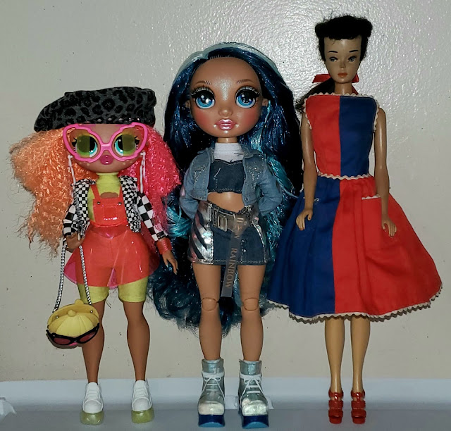 I used to think rainbow high dolls where so ugly when they first