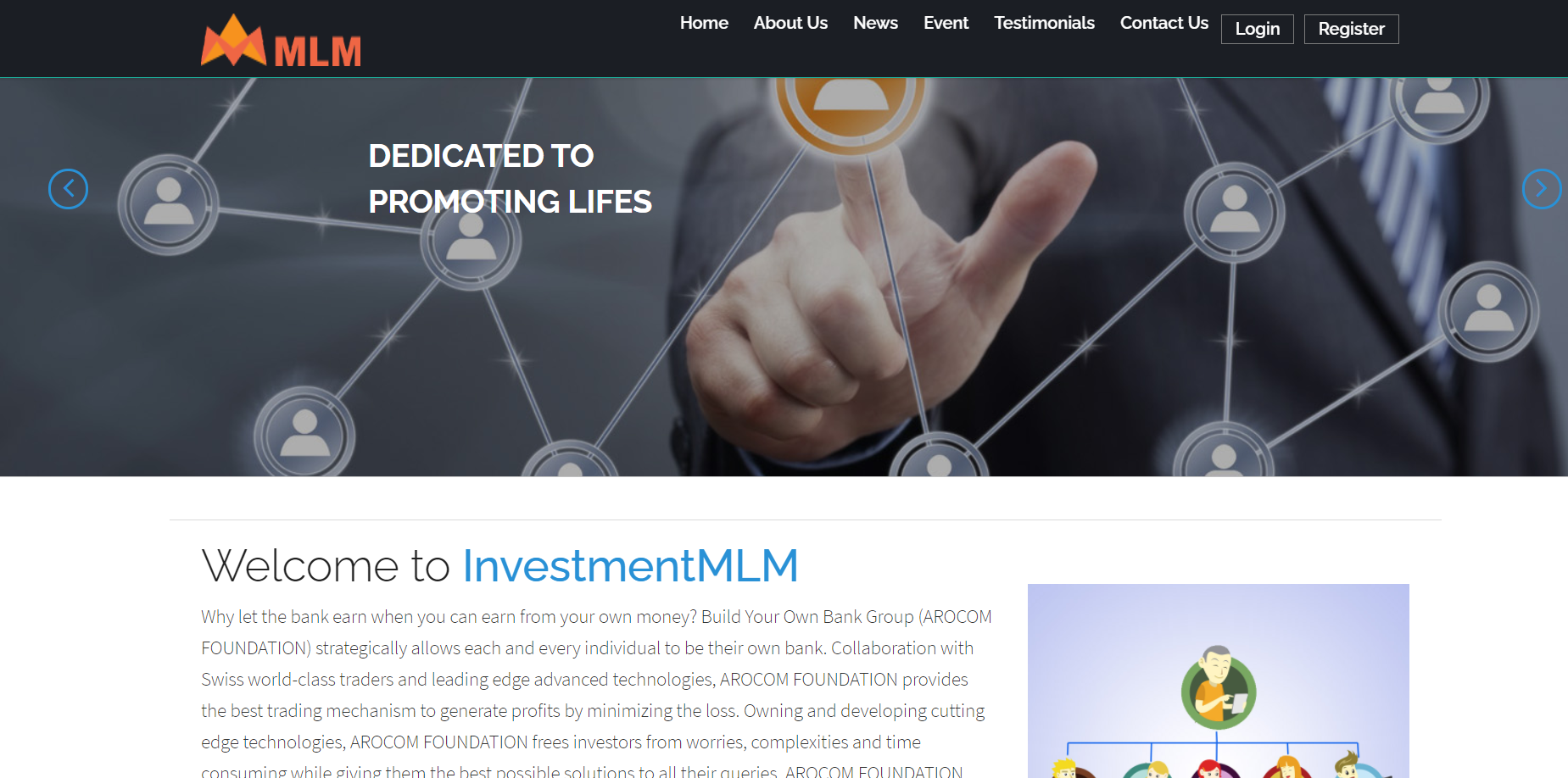 Start a new MLM business using our investment mlm software , hurry up