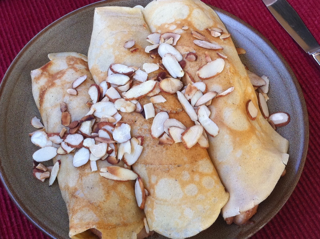 Eating Possibly "Sweet" Rice Flour Crêpes