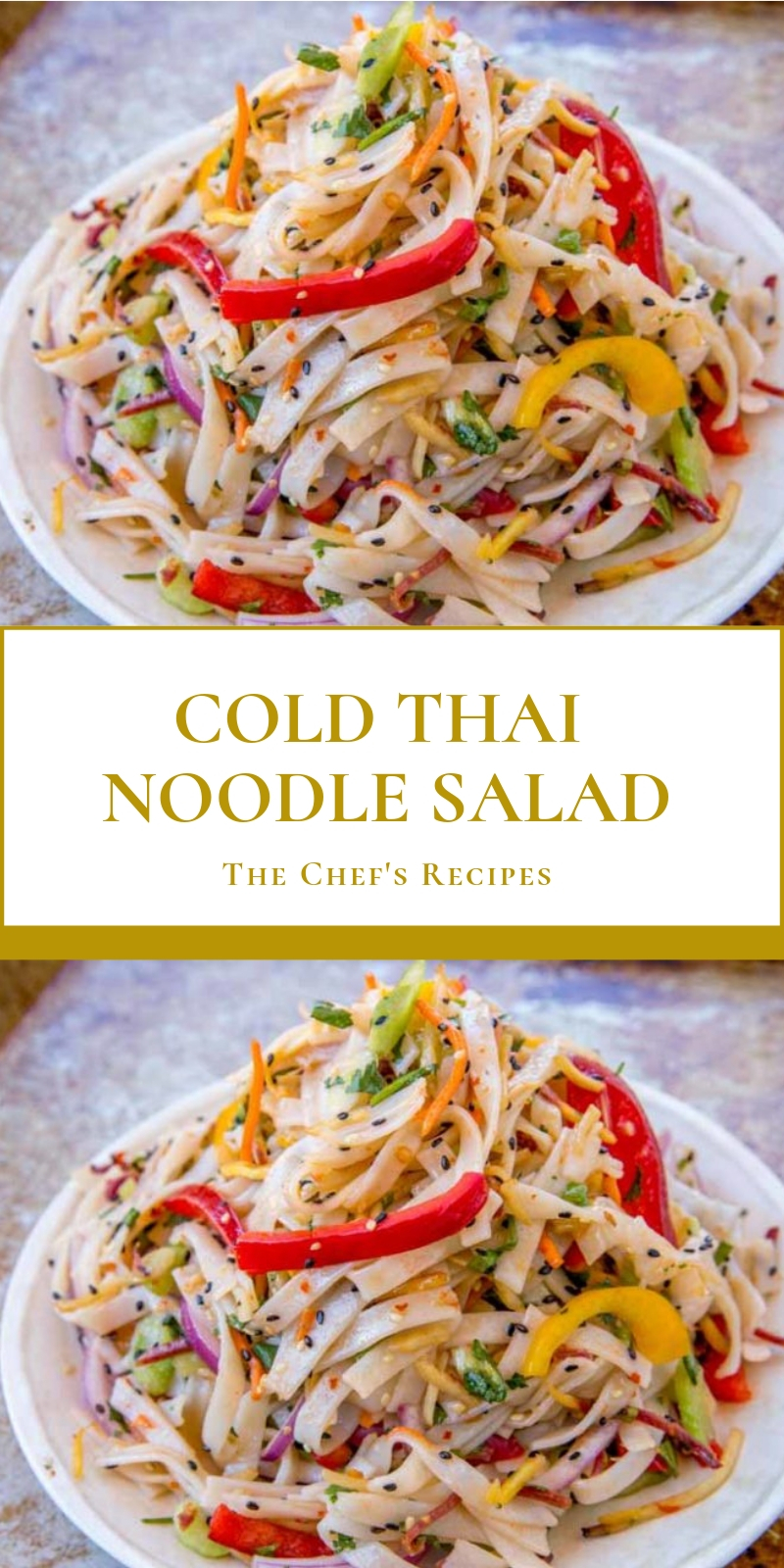 COLD THAI NOODLE SALAD COLD THAI NOODLE SALAD