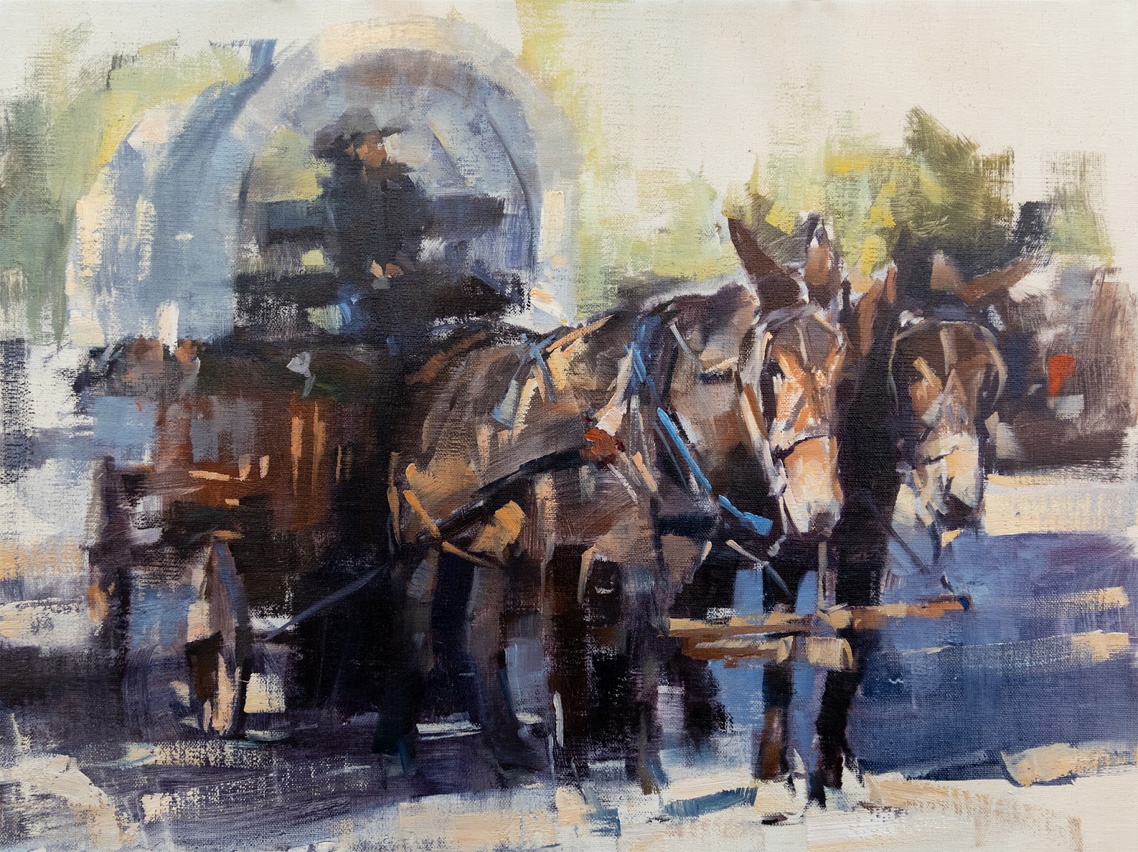 Patrick Saunders Fine Arts Painting Demonstration The Woman's Club