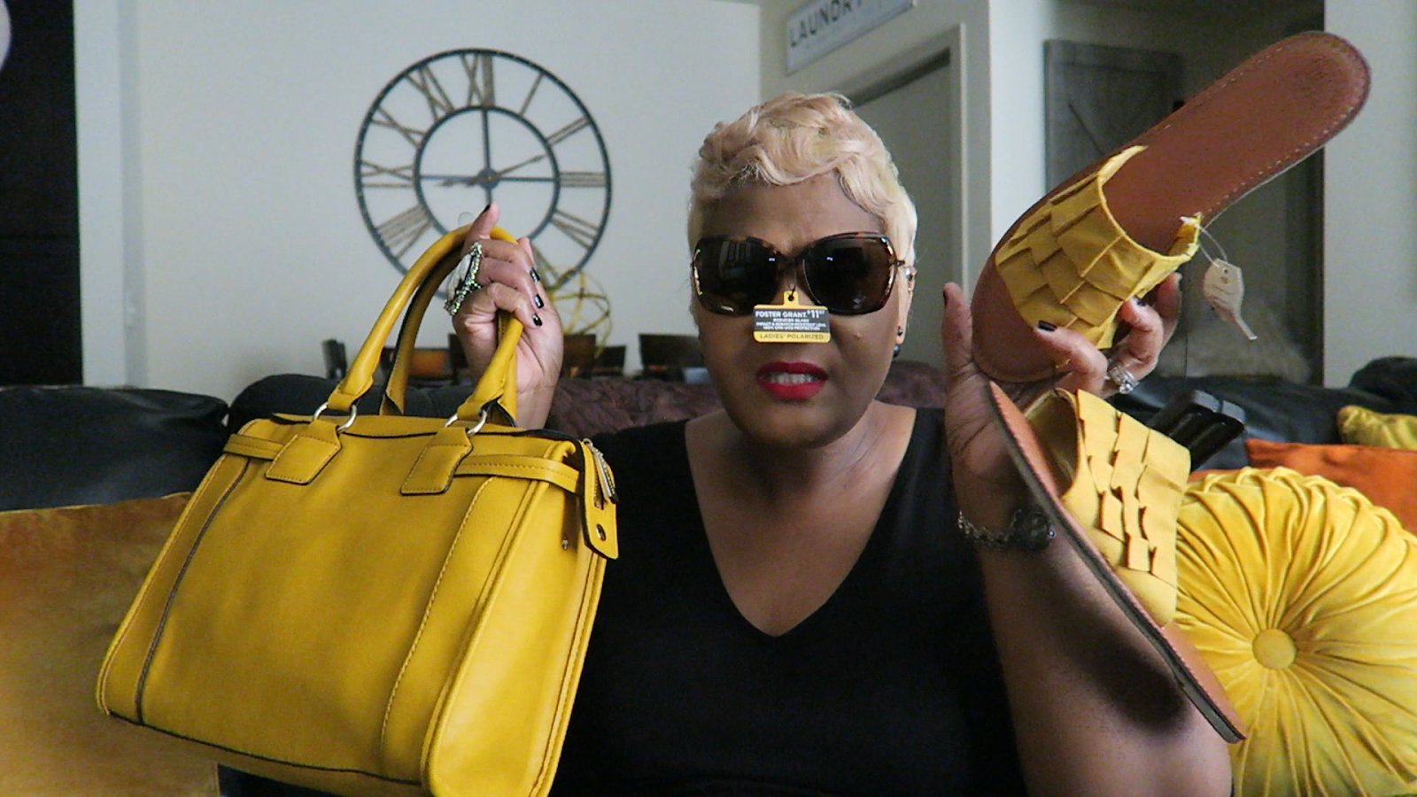 Trying A New Funky Style: WalMart Accessories: Handbags, Shoes, Earrings & Try On - Bits and ...