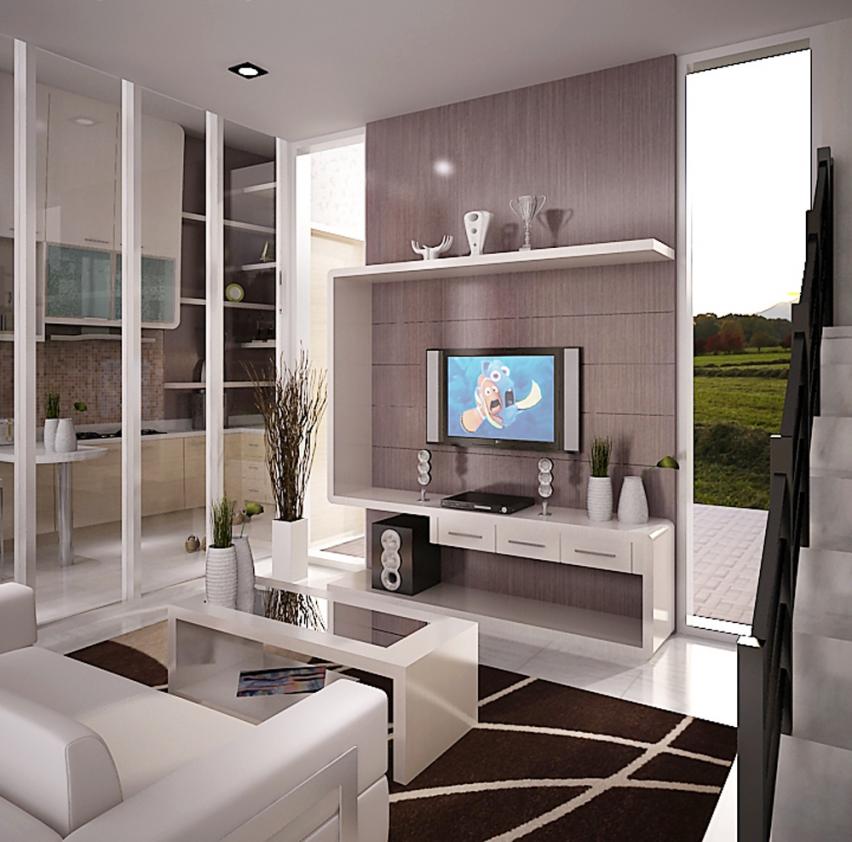 Desain Interior Ruang Keluarga Sederhana