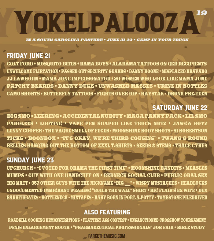 Farce the Music World's Best HickHop Fest Returns for 2019!