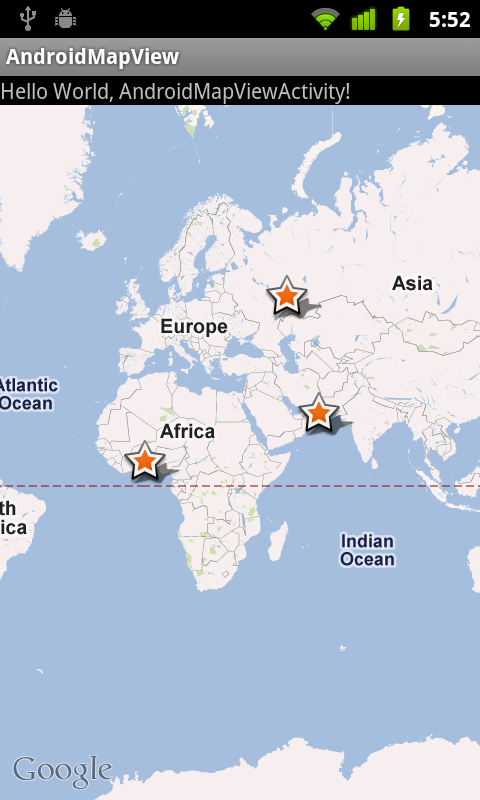 Android Coding: Detect touch on MapView, onTap(GeoPoint p, MapView mapView)