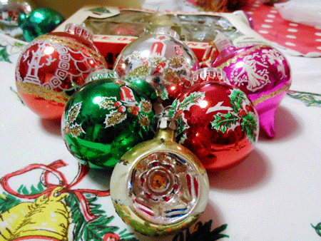 Vintage Christmas Decorations
