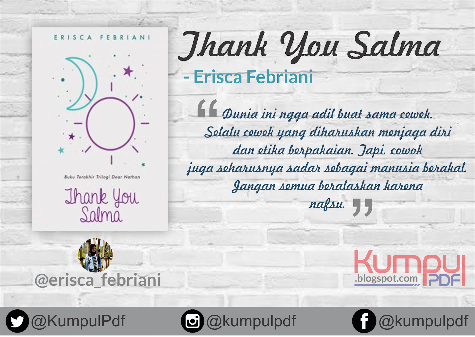 Download Novel Thank You Salma By Erisca Febriani