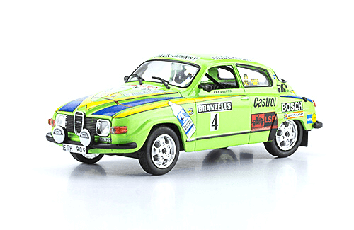 vencedores de rallye altaya Saab 96 V4 1:43 Per Eklund