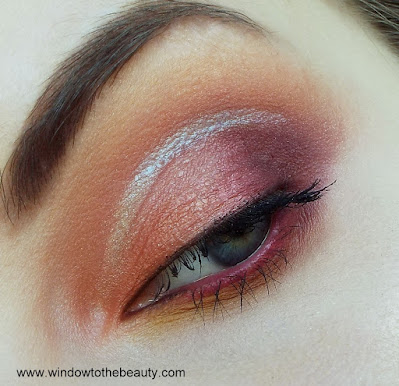 one brand makeup look spring colorful makeup