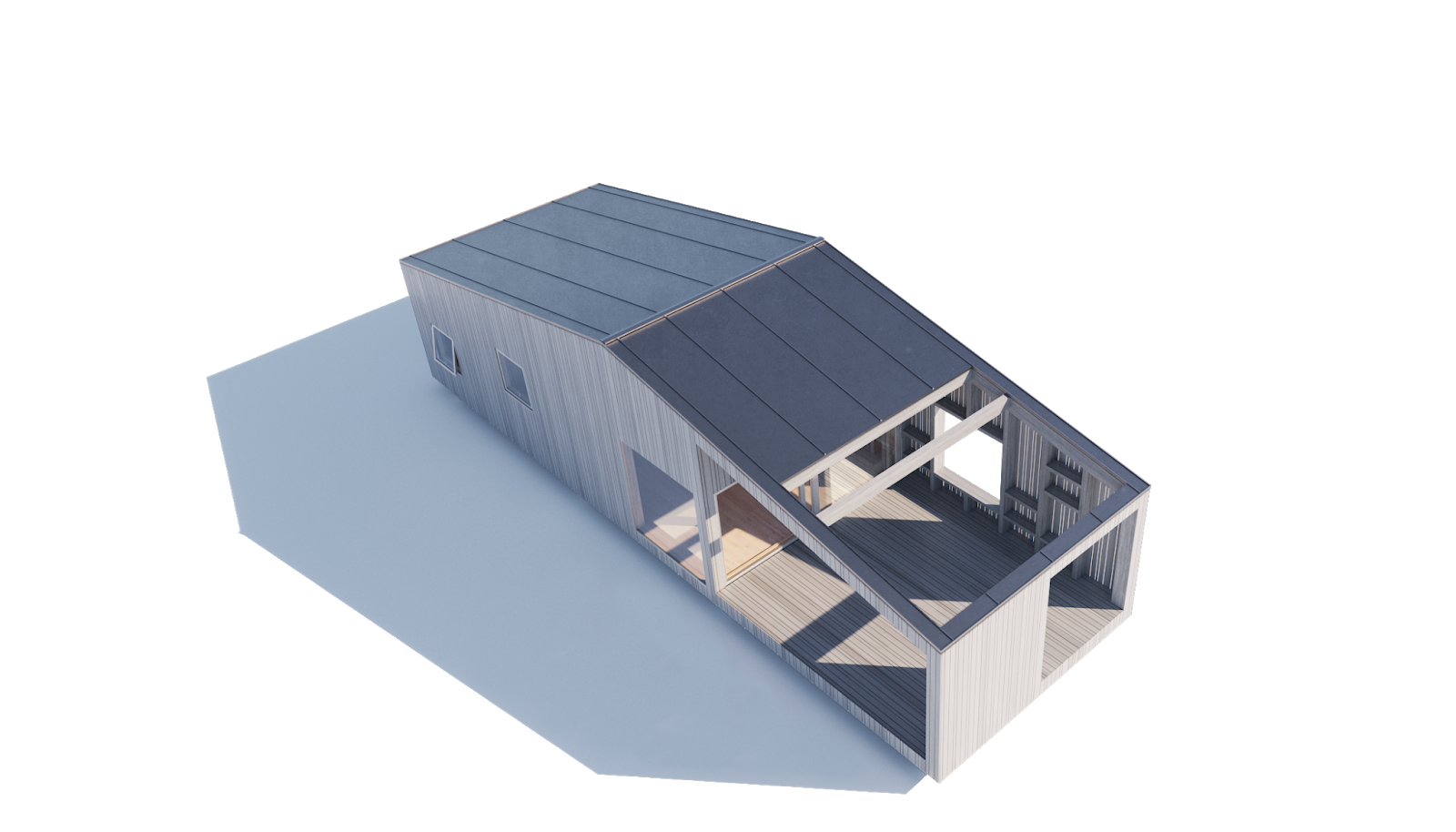 Scandinavian Modular House Concept, Denmark Prefab Modular Homes and Buildings