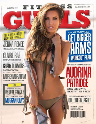 Audrina Patridge Fitness Gurls Magazine January 2014