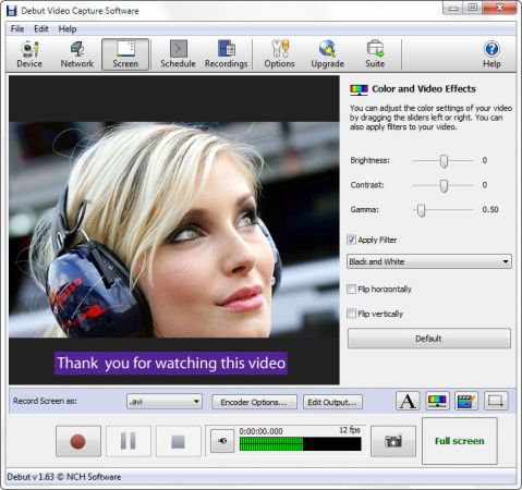 nch software video capture nch software video capture