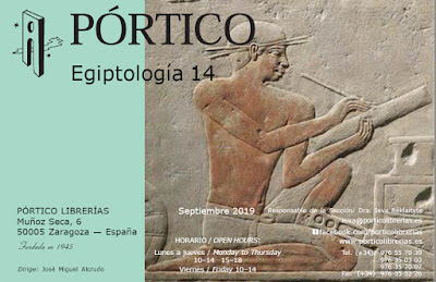 Catalogo Egiptología libros septiembre 2019