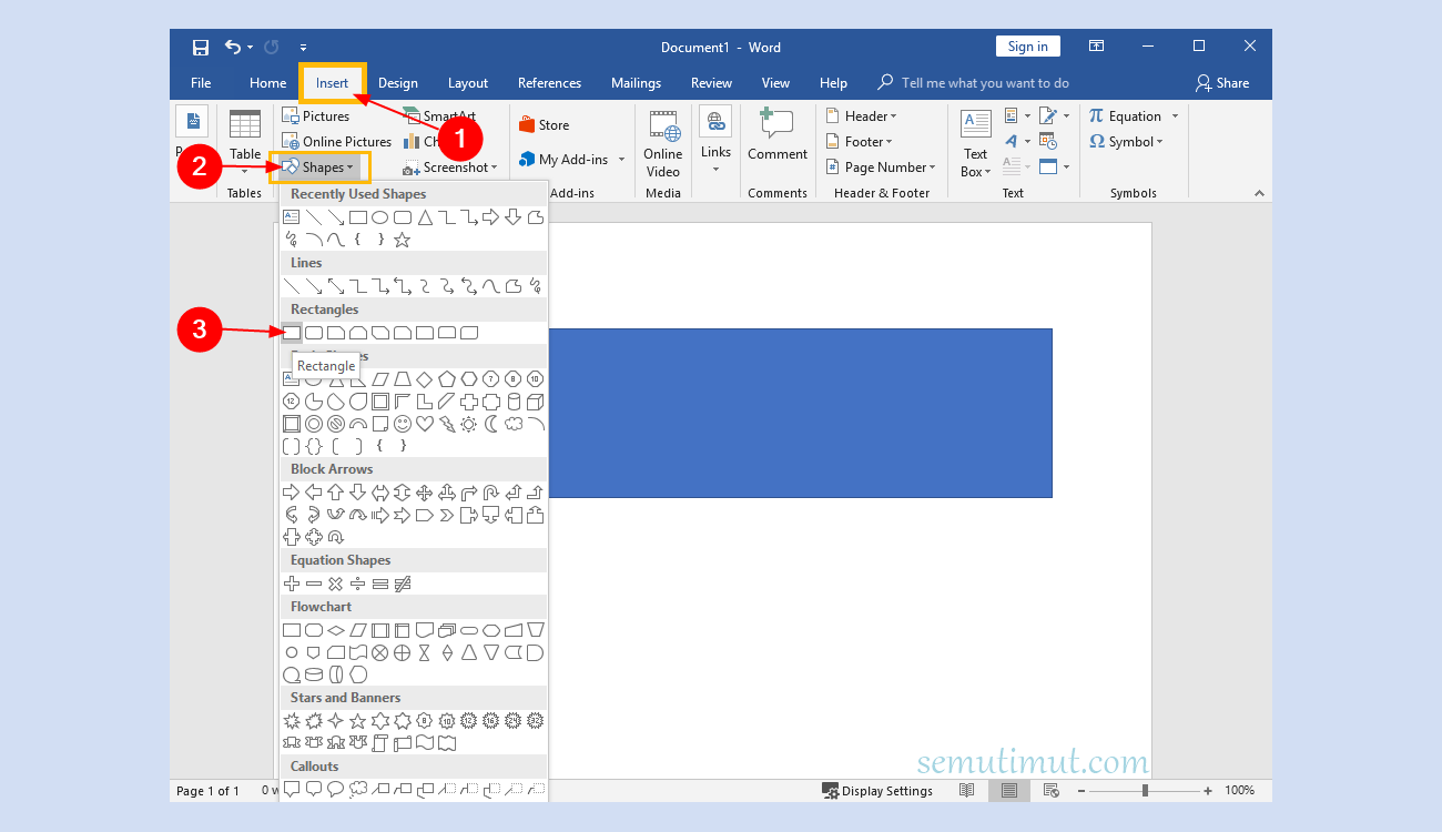 Cara Memutar Tulisan di Word Miring Vertikal & Terbalik ...