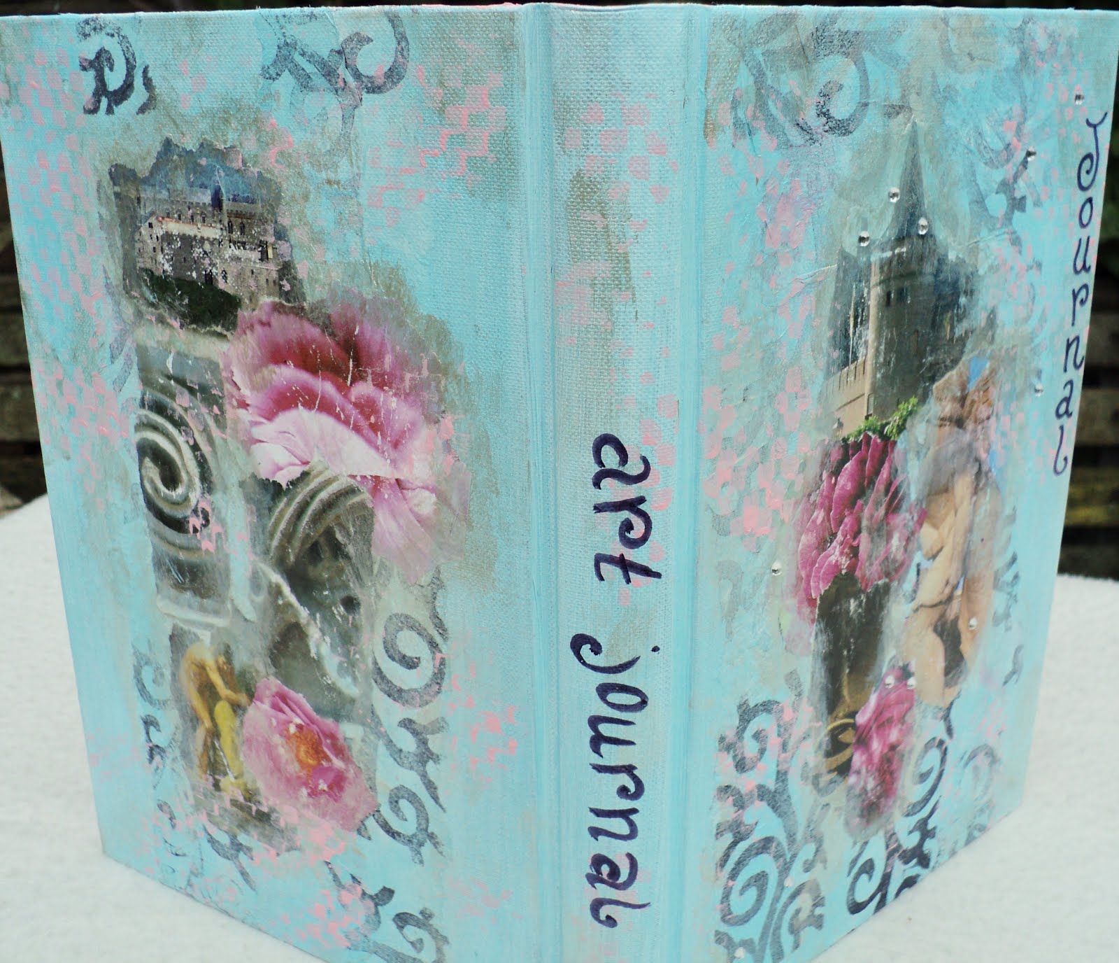 MakeArtBeHappy Art journals for sale...