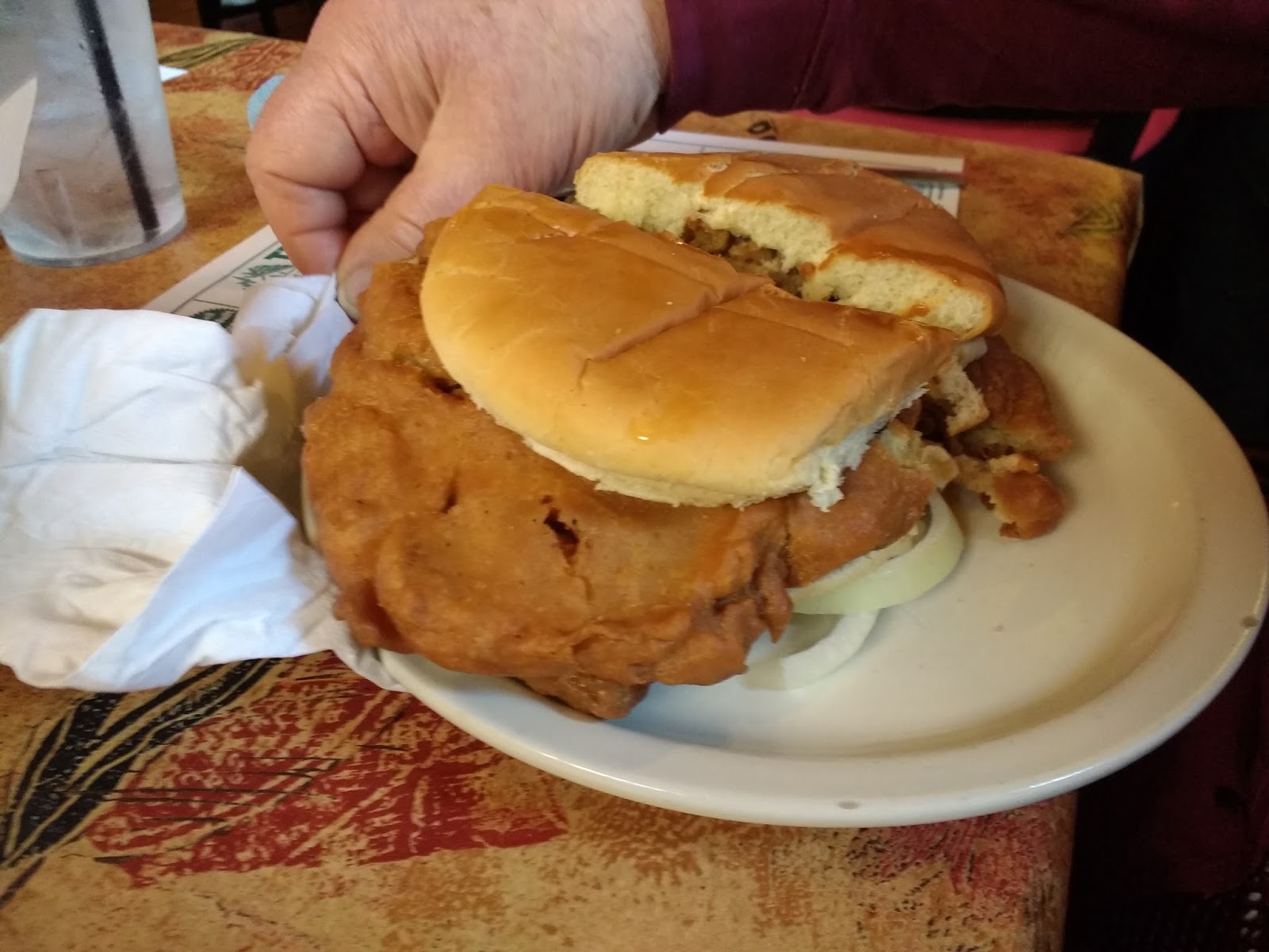 Kentucky Travels Brain Sandwiches at Hilltop Inn, Evansville Indiana