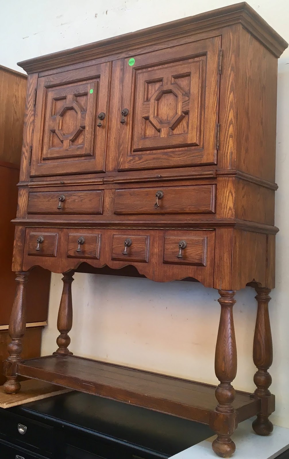 Uhuru Furniture & Collectibles REDUCED 463305 Oak China with