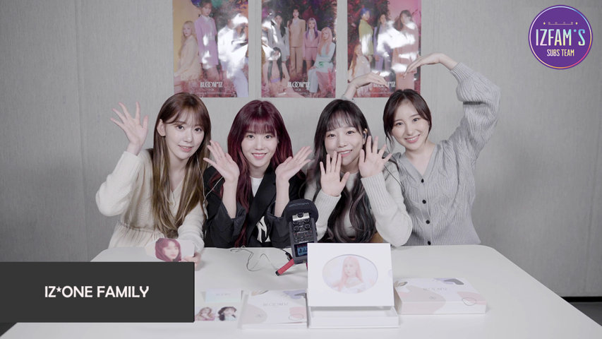 √ IZONE 1st Album BLOOMIZ ASMR Unboxing (I WAS ver.) - Subtitle