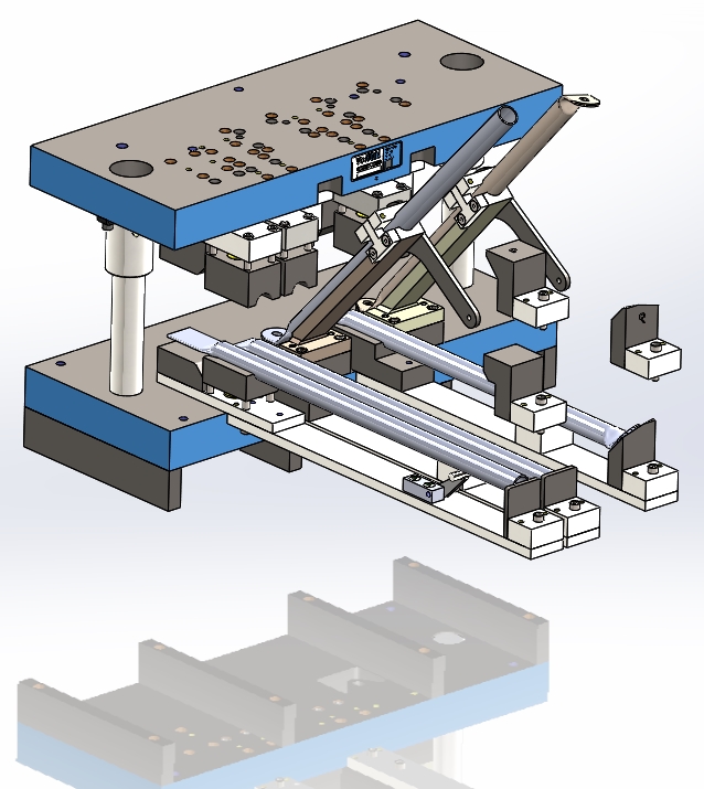 Vortool Manufacturing Ltd. Flatten, trim, punch and bend stainless