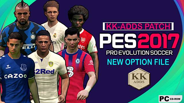 Add patch. PES 2017 New option file.