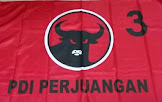 BENDERA PARTAI PDIP BAHAN DASAR SATEN ADA STOCK UKURAN 60 X 90 Cm HARGA PER Pcs @ Rp 8 000 MINIMAL