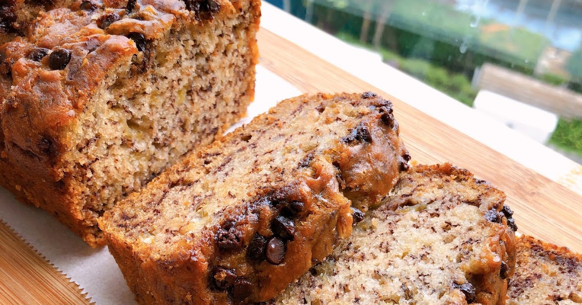 Miki's Food Archives : Eggless Banana Cake (easy, no mixer recipe) 香蕉蛋糕