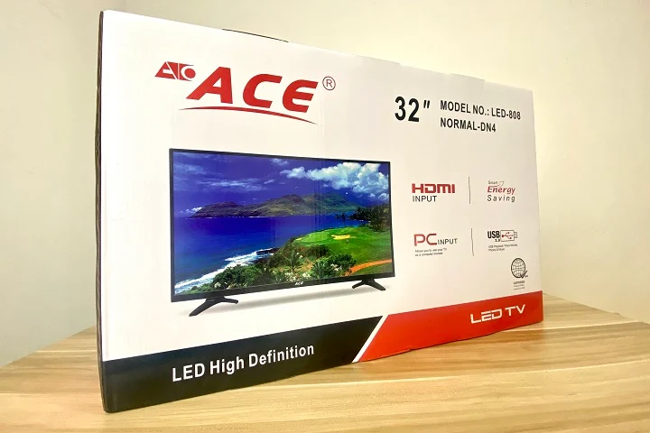 Ace 32-inch Slim LED TV (LED-808 DN4) Unboxing