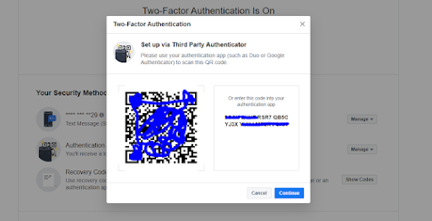 How to enable 2 factor authentication with authy