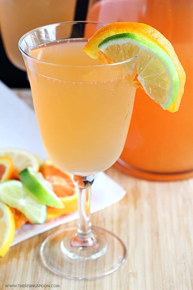 Citrus White Wine Spritzers The Rising Spoon