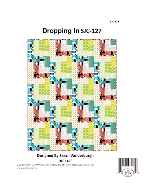 Dropping In quilt pattern Sew Joy Creations