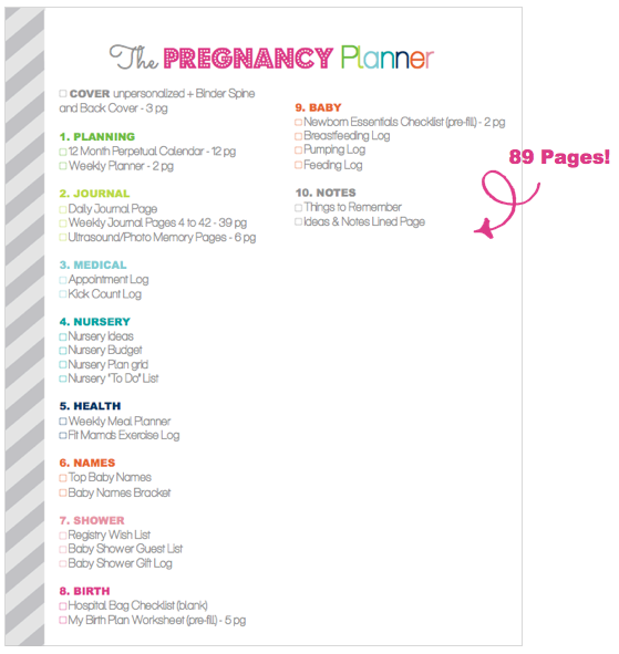 Clean Life and Home The Ultimate Pregnancy Planner Revised & Updated!