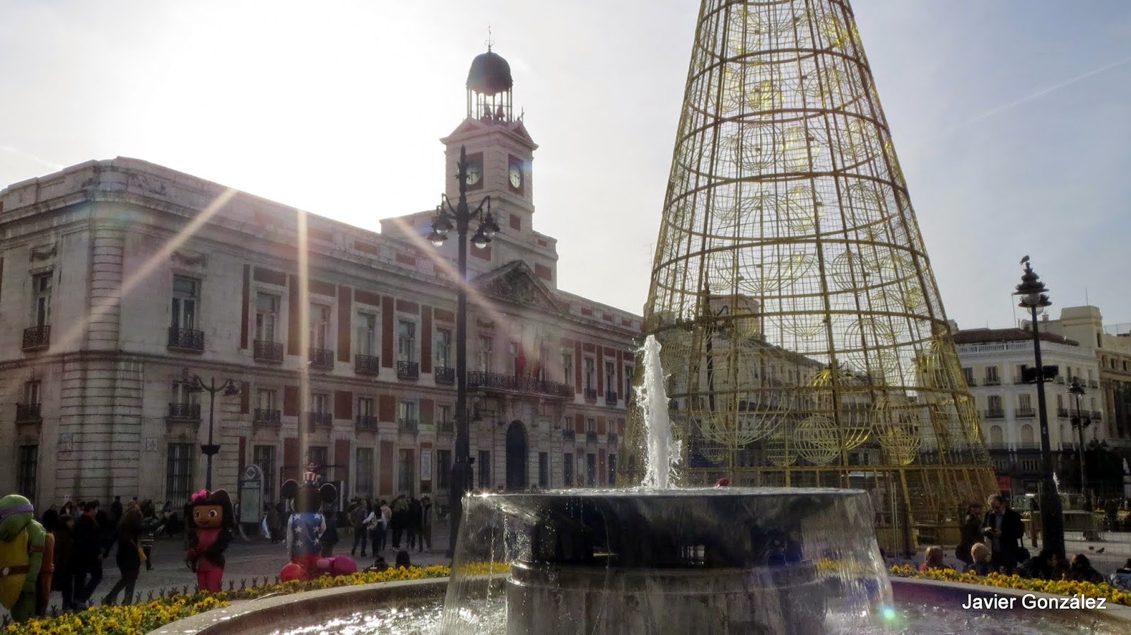 Árbol de Navidad en la Puerta del Sol