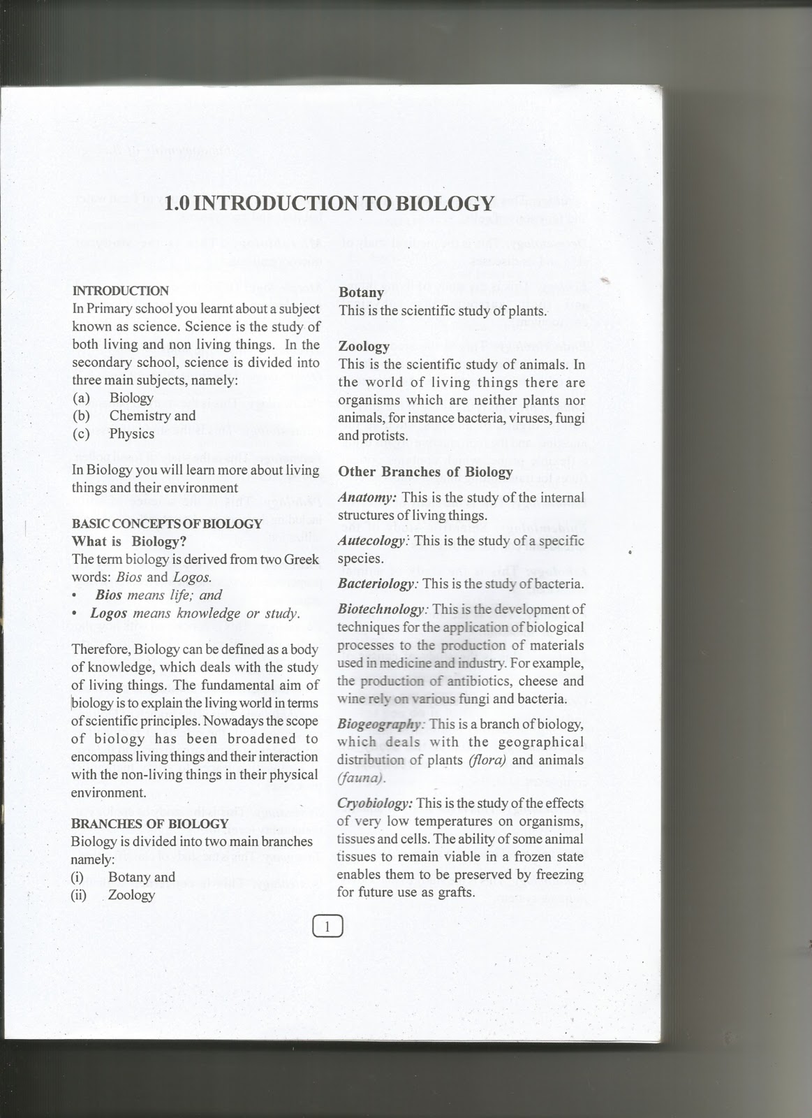 biology essays form 1 to 4 pdf download
