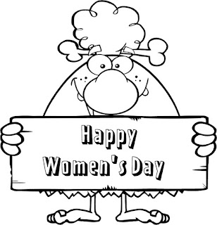Women's day printable coloring pages