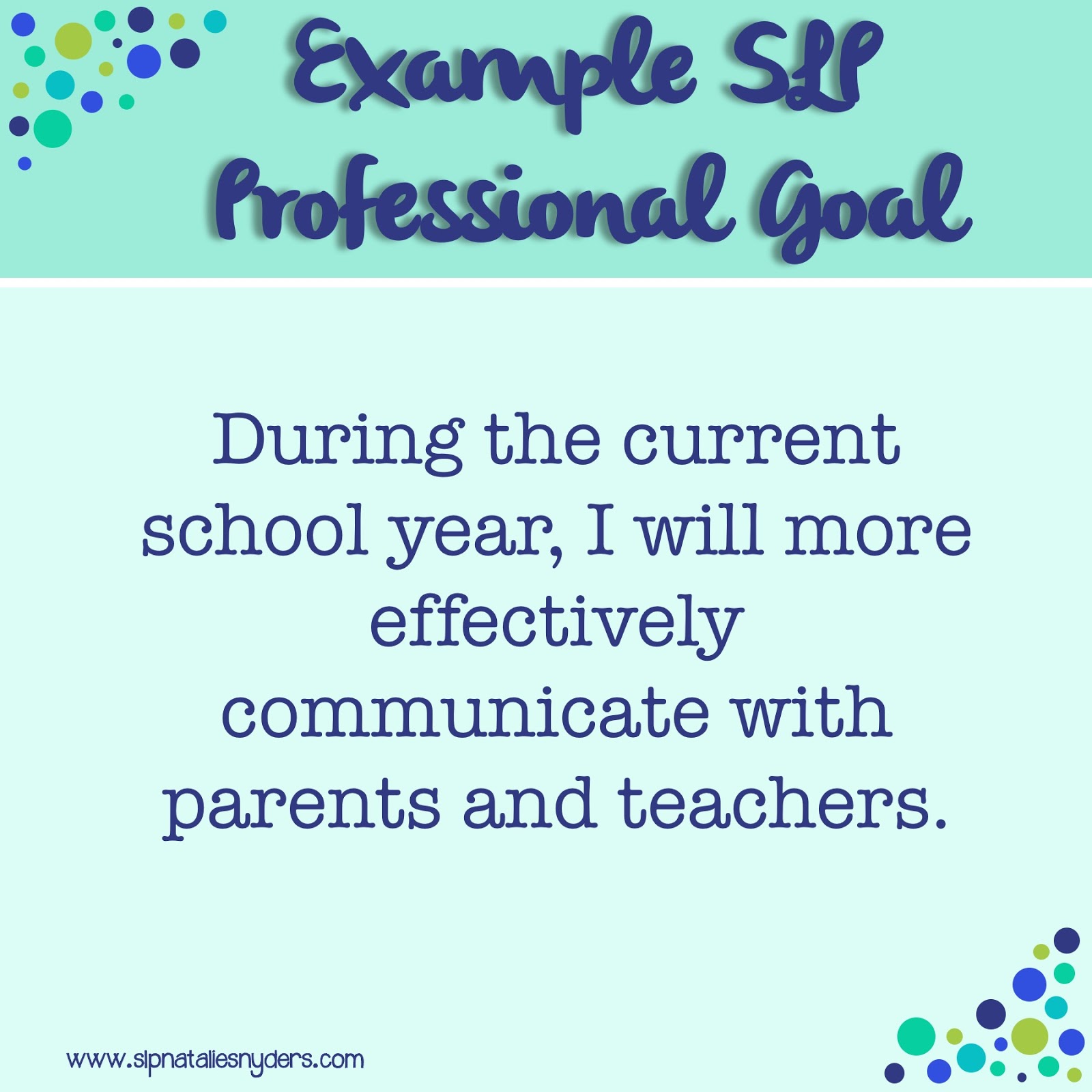 example of professional goals