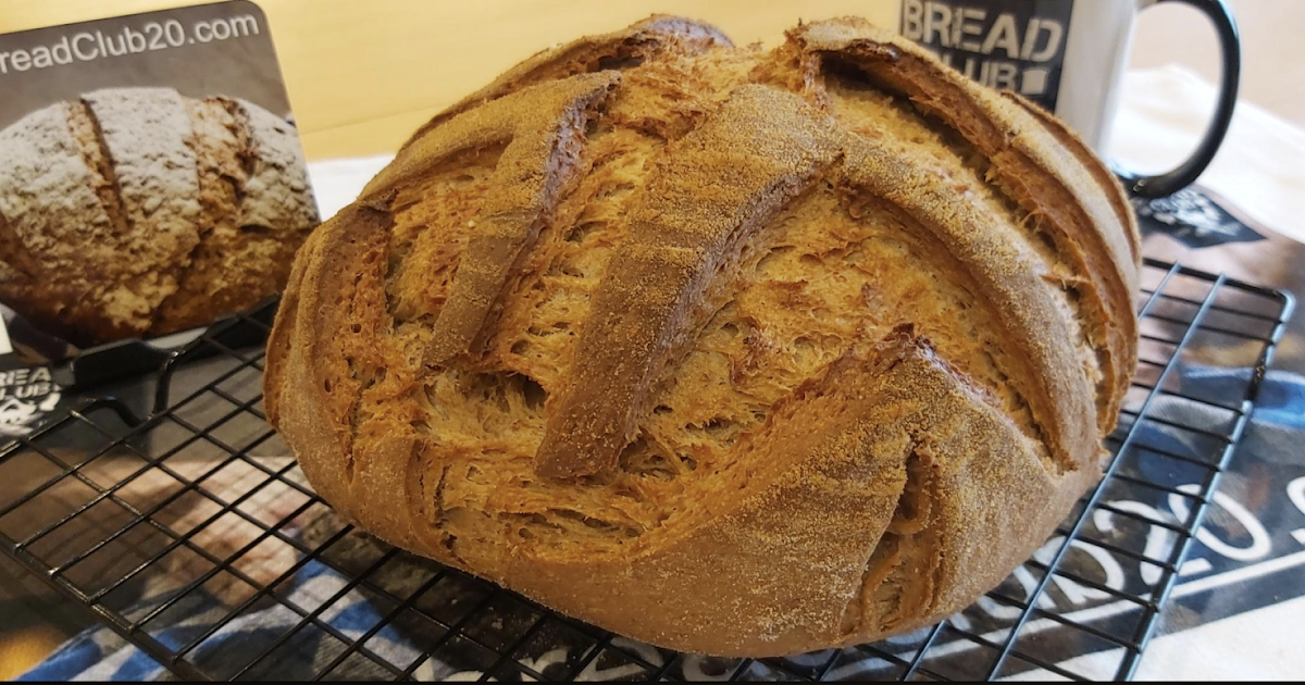 Wholemeal sourdough with peanut butter.