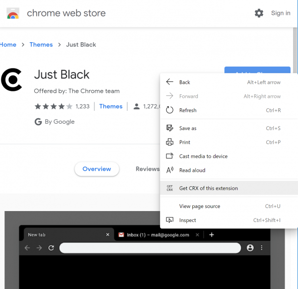 Installeer Chrome-thema's in de nieuwe Edge-browser