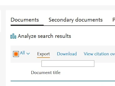 Selecionando todos os artigos da base