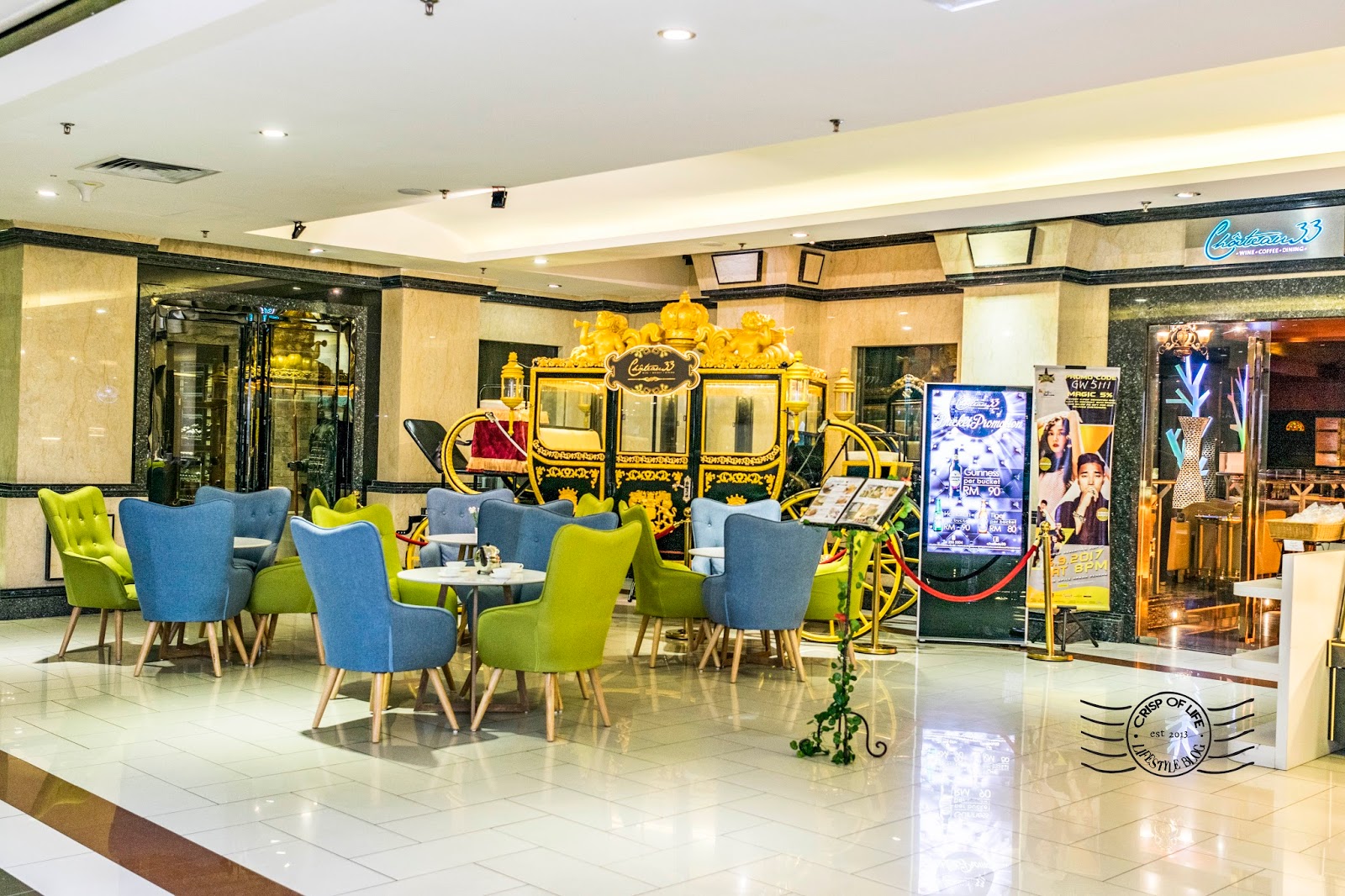 Chateau 33 High Tea Set Lot 33, Prangin Mall, Penang